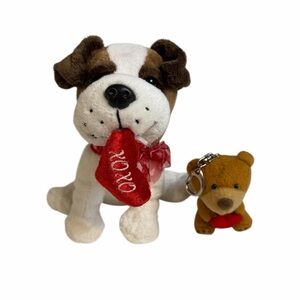 XOXO Love Valentine Set with Plush Puppy & PEZ Cuddle Cub